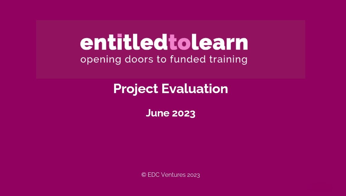 entitledtolearn Project Evaluation Final Report June 2023